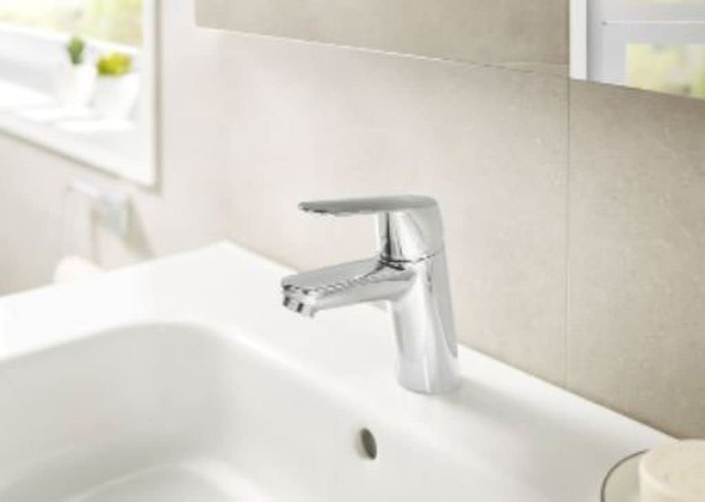 Roca Alfa - A5A3L25C00 - Grifo lavabo cuerpo liso, Cold Start, Cromado