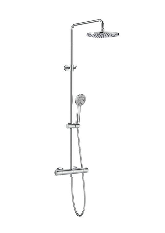Roca,Victoria (col),PLUS - Columna de ducha termostática con altura regulable,,385mm x 73mm x 835mm,A5A2F18C00