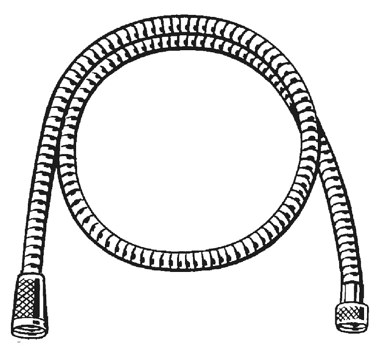 Grohe VitalioFlex QuickFix - Flexo de ducha, 1500mm, metal, ref 22108000