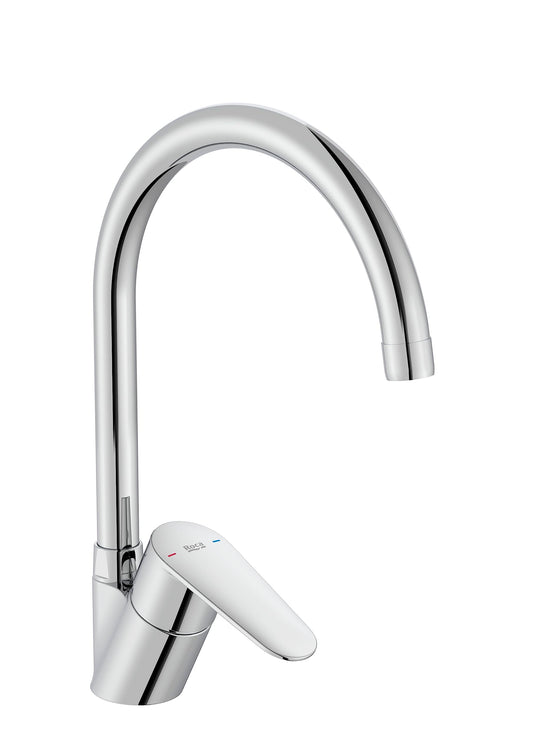 Roca A5A8E4FC00 Mezclador Cocina, Coleccion Victoria Plus, Cromado